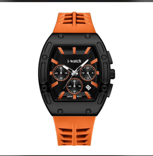 ساعت مردانه I_watch کرنوگراف بند رابر