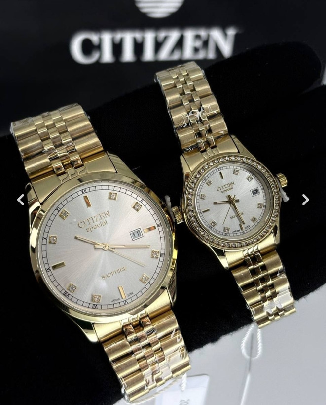 ساعت سیتی زن تک موتور ست صفحه سفید