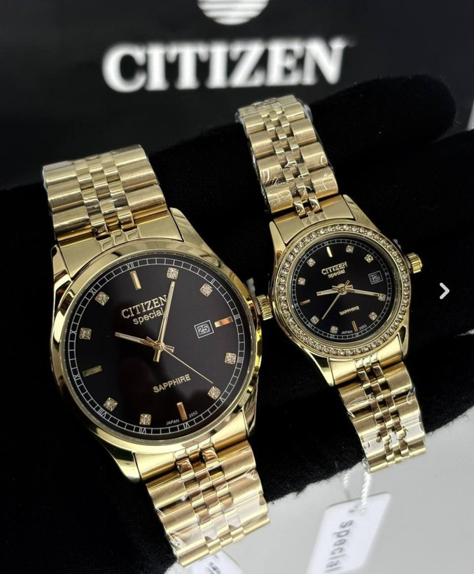 ساعت سیتی زن صفحه سیاه موتورژاپن