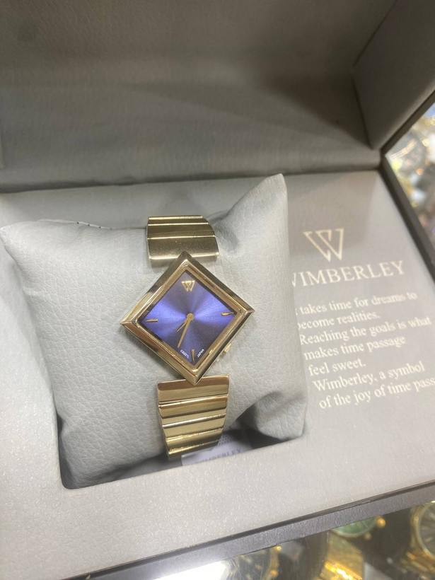 ساعت ویمبرلی زنانه صفحه سورمه ای